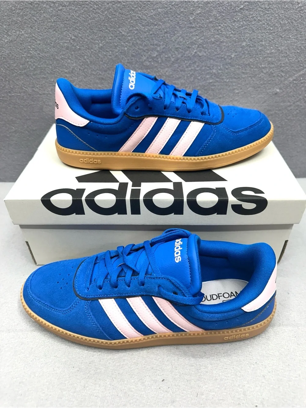 Adidas Breaknet Sleek JH6901 Royal Blue and Pink Size Women’s 8.5 New With Box